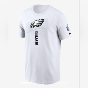 Nike XL Superbowl LVII Philadelphia Eagles Media Night Tshirt NWOT